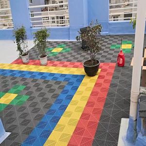 Modern Anti-aging Anti-slip <b>Interlocking</b> Plastic Floor <b>Tiles</b> for Garage Warehouse with High Strength and 5 Year Warranty - Product Image 3