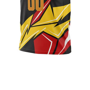 Nueva Camiseta de Baloncesto Estampada de Diseño Personalizado, la Más Vendida, Talla Personalizada, Cómoda, 100% Poliéster, Secado Rápido, Transpirable - Product Image 5