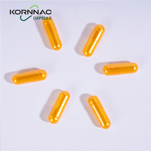 Kapsul Gelatin Sapi Mutiara Emas Kapsul Keras Kelas Kosong Kapsul Nabati / Kapsul Nabati Keras Ukuran 00 1 2 3 4 - Product Image 1