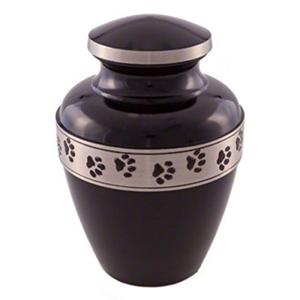 Urne funéraire dorée de style arabe pour adulte avec motifs personnalisables, urnes de luxe en émail blanc pour fournitures funéraires d'animaux de compagnie - Product Image 3