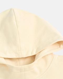 Sweat à capuche oversize avec logo frontal, style rétro, color block vintage, double couche en polaire polyester/coton, style hip hop - Product Image 4