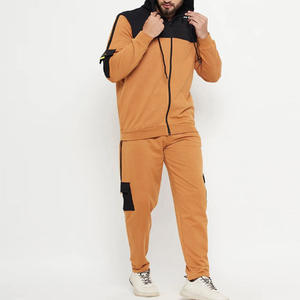 Conjunto Deportivo para Hombre, Sudadera con Capucha y Cremallera Completa, Pantalones Deportivos, 100% Algodón, Felpa Transpirable - Product Image 5