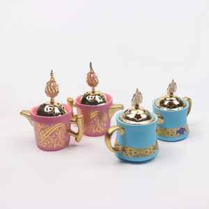 Quemador de incienso tradicional Bakhoor Mabkhara, quemador de incienso Oud, soporte para incienso árabe, decoración islámica para el hogar, regalo. - Product Image 5