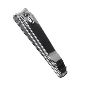 Slim Profile <b>Nail</b> Clipper Silver Stainless Steel Finger Trimmer Professional Linear Lever Manicure Minimalist Grooming Device - Product Image 2