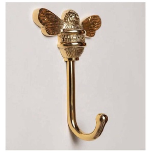 Nouvelle Arrivée : Crochets Muraux Décoratifs en Laiton en Forme de Girafe, Robustes, pour Clés, Serviettes, Vêtements, Écharpes, Sacs et Décoration Intérieure - Product Image 6