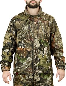 Veste de chasse en softshell camouflage pour homme, imperméable, manches longues, vêtements d'extérieur pour l'automne - Product Image 2