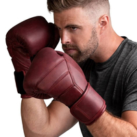 Guantes de Boxeo de Alto Rendimiento, Nuevo Diseño con Cuero PU, en Oferta, Equipo de MMA y Kick Boxing para Deporte