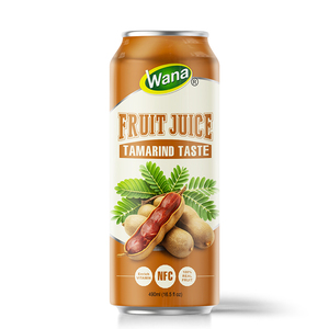 Fruit Juice Tamarind Taste 490ml NFC Enrich Vitamin Filtered Puree 50% Juice Can - Product Image 1