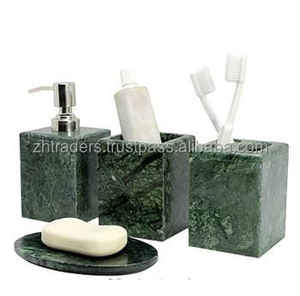 ชุดอุปกรณ์ห้องน้ำหินอ่อนแบบใหม่6ชิ้นเอฟเฟคหินอ่อน - Product Image 2