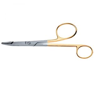 Pinzas de sutura de microcirugía Castroviejo de acero inoxidable profesional de 14cm, soporte de agujas curvas, instrumentos quirúrgicos - Product Image 3