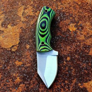 Compact Fixed Blade EDC Knife with G10 Handle Wholesale Outdoor Utility Knife <b>Small</b> Tactical Neck Knife Full Tang Blade - Product Image 2