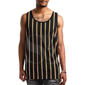 2025 <b>Men's</b> Vests Gym Tank Top <b>Men</b> <b>Singlets</b> <b>Men</b> Ribbed Polyester Tank Tops OEM Service Best Sale Vest - Product Image 1