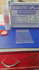 Tubo Capilar de Vidrio Graduado de 10GR 2 Mark con 1% de Precisión para Mediciones de Precisión en Laboratorios Químicos y Manejo de Muestras - Product Image 2