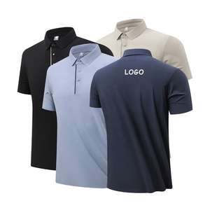 Camiseta Deportiva de Manga Corta de Secado Rápido para Hombre de Alta Calidad, Camisetas con Logotipo Bordado y Estampado Personalizado para Hombre - Product Image 2
