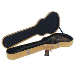 Custodia rigida per chitarra elettrica 27413300 stile GLP con superficie gialla a bolle, borse e protezioni per strumenti musicali - Product Image 4
