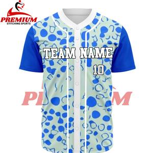 Maillot de baseball personnalisé de qualité supérieure, tissu léger et doux, coupe confortable, respirant - Product Image 3