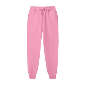 Survêtement femme de haute qualité, personnalisable, en tissu 100% coton, ensemble deux pièces avec fermeture éclair et doublure en polaire douce, style décontracté. - Product Image 5