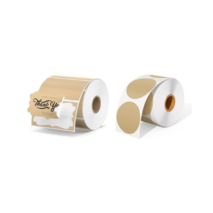 Wholesale Vietnam-Made Waterproof Heat Resistant White <b>Labels</b> With High-Strength Adhesive For Wine <b>Packaging</b> Custom Size Shape - Product Image 1