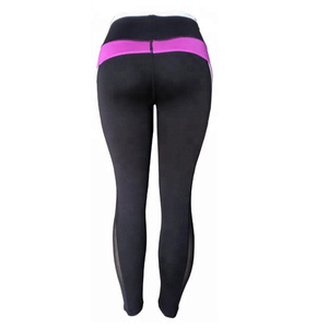 Leggings de yoga sans couture pour femme, taille haute, effet push-up, longueur cheville, en Spandex/Nylon, écologiques, pour la gym et le sport - Product Image 5