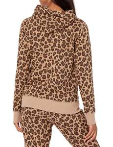 Sweat-shirt oversize pour femme, sweat à capuche en polaire, automne-hiver, basique, manches longues, confortable, pull élégant, taille personnalisée - Product Image 6