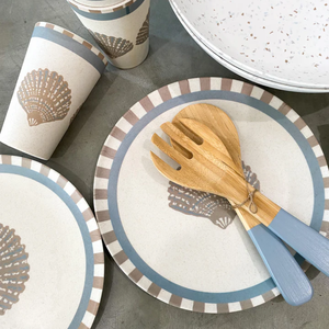 Ensemble d'ustensiles de cuisine en bambou naturel filé pour salade, prix de gros, directement de l'usine du Vietnam - Product Image 2