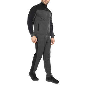 Chándal Deportivo para Hombre de Primera Calidad con Capucha, Diseño de Paneles Bicolor, Estilo Limpio, Paneles en Contraste, Cordón Ajustable, Corte Regular - Product Image 4