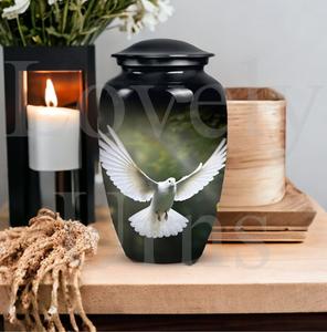 Urnas funerarias decorativas con forma de paloma para cenizas humanas de adultos, recuerdo funerario, tributo decorativo, recuerdo. - Product Image 4