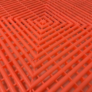 Dalles de sol de garage auto-amorçantes en plastique PP ventilées et amovibles, conception gratuite - Product Image 4