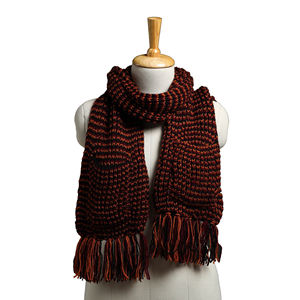 Bufanda Tejida Unisex en Inventario - Envío Rápido - Bufanda de Invierno - Logotipo Personalizado - Color Sólido Suave - Product Image 4