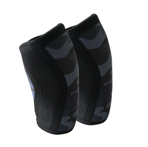 Genouillère de protection professionnelle en néoprène, épaisse, flexible, antidérapante, pour haltérophilie, lavable en machine - Product Image 1
