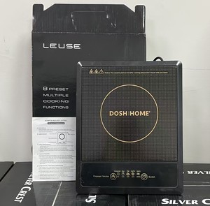 Plaque de cuisson à induction électrique étanche 2200W, portable, robuste, avec plaque en céramique et contrôle mécanique 5 niveaux – Vente en gros - Product Image 1