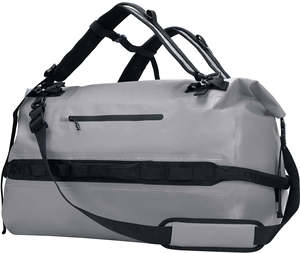 Bolsa de Lona Impermeable Resistente, Bolsa de Viaje con Cierre Enrollable, Mochila Convertible con Correas, Equipo de Kayak para Exteriores - Product Image 4