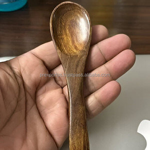 Cuchara de madera natural hecha de madera Precio barato Fabricante personalizado - Product Image 1