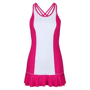 Uniforme de tennis pour femmes de haute qualité avec panneaux en maille respirante robe de tennis par sublimation pour femmes vente en gros - Product Image 4