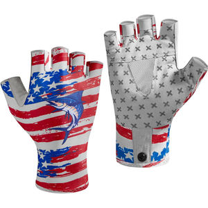 Gants mi-doigts pour kayak, pêche, paddle, voile, randonnée, qualité supérieure, unisexe, protection solaire UPF50+, pêche OEM - Product Image 6