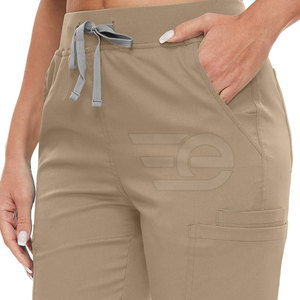 Uniformes Médicos Transpirables para Hombres Activos, Conjunto de Uniforme Sanitario 100% Algodón, Ropa de Enfermería para Clínica y Hospital, Duradera y Cómoda, con Logotipo Personalizado - Product Image 5