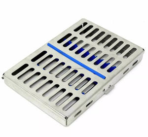 ถาดใส่เครื่องมือทันตกรรมเกรดทางการแพทย์ Medivolve ทำจากสแตนเลส ใช้กับเครื่องนึ่งฆ่าเชื้อแบบออโตเคลฟ  รับผลิตแบบ OEM ODM  ปรับแต่งได้ตามความต้องการสำหรับมืออาชีพ - Product Image 1