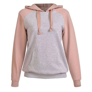 Hoodies pour femmes confortables, faible MOQ, en stock, meilleure qualité, couleur unie, manches longues - Product Image 1