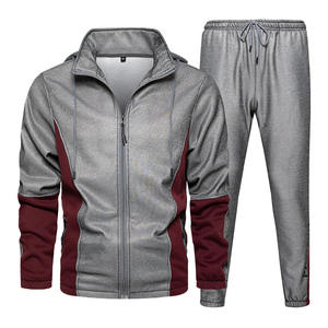 Conjunto Deportivo Personalizado con Logotipo para Hombre, Informal, 100% Algodón, Ecológico, de Secado Rápido, 2 Piezas, Sudadera con Capucha y Pantalones Deportivos - Product Image 2