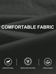Pantalon cargo décontracté en toile pour homme, coupe ajustée |   Sac de randonnée écologique multi-poches, taille élastique avec cordon de serrage, anti-plis - Product Image 6
