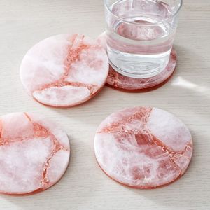 Lilac Purple Resin Coasters Silver Foil Flakes Inlay Geode Edge Beverage Pads Dinnerware Tabletop Protection Business Contractor - Product Image 4