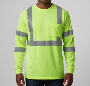Camisa de Trabajo de Seguridad Reflectante con Material Resistente para Aplicaciones Industriales de Trabajo Pesado - Product Image 5