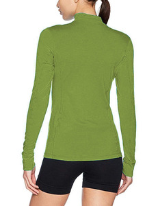 Maillot de Ciclismo de Manga Larga para Mujer, Verde Neón, de Secado Rápido, Poliéster, para Adultos, Personalizado, Venta al Por Mayor - Product Image 2