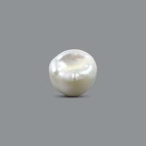 Loose Keshi Pearl 9mm-8.9 Carat AA Grade White Seawater Gemstone for Fine Jewelry - Product Image 1