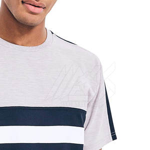 Camiseta estampada de algodón 100% de corte holgado para hombre, precio económico al por mayor, camisetas con logo personalizado en venta - Product Image 6