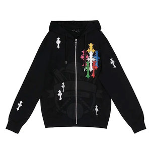 Sudadera con Pedrería Brillante, Sudadera Informal de Moda para Club y Calle, Sudadera con Pedrería - Product Image 1