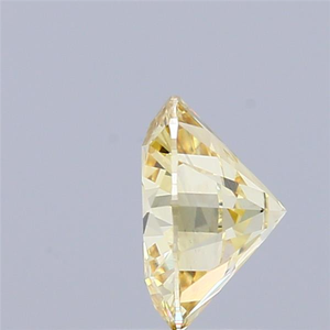 Diamante suelto de 2.00 quilates, corte brillante redondo, color amarillo intenso, claridad SI1, diamante cultivado en laboratorio, certificado IGI, para joyería. - Product Image 2
