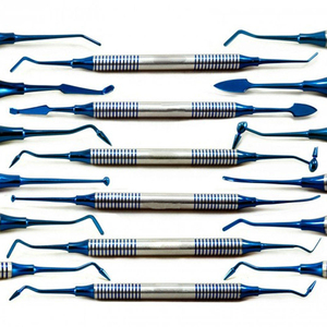 dental scalers 10 pcs kit for <b>tooth</b> cleaning and oral care 10 pcs dental scaling instruments set for hygiene cleaning - Product Image 1
