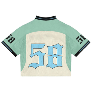 Maillot de football américain sur mesure unisexe, nouvelle saison 2026, tendance, coupe oversize, faible MOQ - Product Image 3