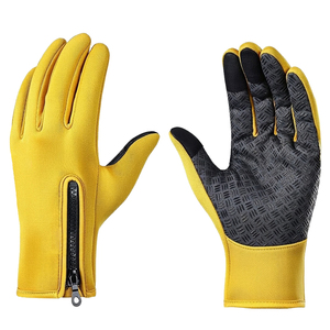 Gants thermiques élégants à écran tactile, paume texturée antidérapante, idéaux pour la course à pied, le cyclisme, la randonnée, la conduite et les activités de plein air en hiver - Product Image 6